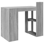 vidaXL Birou, gri sonoma, 103,5x56,5x94 cm, lemn prelucrat