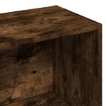 vidaXL Bibliotecă, stejar fumuriu, 57x28,5x174 cm, lemn prelucrat vidaXL Bibliotecă, stejar fumuriu, 57x28,5x174 cm, lemn prelucrat