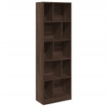 vidaXL Bibliotecă, stejar maro, 57x28,5x174 cm, lemn prelucrat vidaXL Bibliotecă, stejar maro, 57x28,5x174 cm, lemn prelucrat