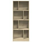 vidaXL Bibliotecă, stejar sonoma, 57x28,5x141 cm, lemn prelucrat vidaXL Bibliotecă, stejar sonoma, 57x28,5x141 cm, lemn prelucrat