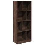 vidaXL Bibliotecă, stejar maro, 57x28,5x141 cm, lemn prelucrat vidaXL Bibliotecă, stejar maro, 57x28,5x141 cm, lemn prelucrat