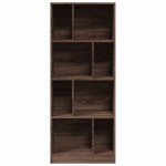 vidaXL Bibliotecă, stejar maro, 57x28,5x141 cm, lemn prelucrat vidaXL Bibliotecă, stejar maro, 57x28,5x141 cm, lemn prelucrat