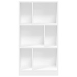 vidaXL Bibliotecă, alb, 57x28,5x107,5 cm, lemn prelucrat vidaXL Bibliotecă, alb, 57x28,5x107,5 cm, lemn prelucrat
