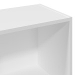 vidaXL Bibliotecă, alb, 57x28,5x107,5 cm, lemn prelucrat vidaXL Bibliotecă, alb, 57x28,5x107,5 cm, lemn prelucrat