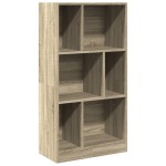 vidaXL Bibliotecă, stejar sonoma, 57x28,5x107,5 cm, lemn prelucrat vidaXL Bibliotecă, stejar sonoma, 57x28,5x107,5 cm, lemn prelucrat