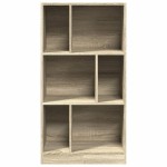 vidaXL Bibliotecă, stejar sonoma, 57x28,5x107,5 cm, lemn prelucrat vidaXL Bibliotecă, stejar sonoma, 57x28,5x107,5 cm, lemn prelucrat