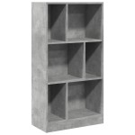vidaXL Bibliotecă, gri beton, 57x28,5x107,5 cm, lemn prelucrat vidaXL Bibliotecă, gri beton, 57x28,5x107,5 cm, lemn prelucrat