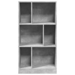 vidaXL Bibliotecă, gri beton, 57x28,5x107,5 cm, lemn prelucrat vidaXL Bibliotecă, gri beton, 57x28,5x107,5 cm, lemn prelucrat