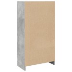 vidaXL Bibliotecă, gri beton, 57x28,5x107,5 cm, lemn prelucrat vidaXL Bibliotecă, gri beton, 57x28,5x107,5 cm, lemn prelucrat