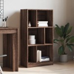vidaXL Bibliotecă, stejar maro, 57x28,5x107,5 cm, lemn prelucrat vidaXL Bibliotecă, stejar maro, 57x28,5x107,5 cm, lemn prelucrat