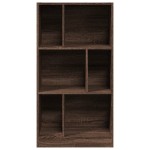 vidaXL Bibliotecă, stejar maro, 57x28,5x107,5 cm, lemn prelucrat vidaXL Bibliotecă, stejar maro, 57x28,5x107,5 cm, lemn prelucrat