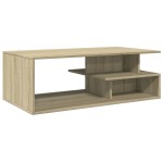 vidaXL Măsuță de cafea, stejar sonoma, 102x55x35 cm, lemn prelucrat vidaXL Măsuță de cafea, stejar sonoma, 102x55x35 cm, lemn prelucrat