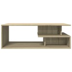 vidaXL Măsuță de cafea, stejar sonoma, 102x55x35 cm, lemn prelucrat vidaXL Măsuță de cafea, stejar sonoma, 102x55x35 cm, lemn prelucrat