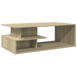 vidaXL Măsuță de cafea, stejar sonoma, 102x55x35 cm, lemn prelucrat vidaXL Măsuță de cafea, stejar sonoma, 102x55x35 cm, lemn prelucrat