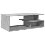 vidaXL Măsuță de cafea, gri beton, 102x55x35 cm, lemn prelucrat vidaXL Măsuță de cafea, gri beton, 102x55x35 cm, lemn prelucrat