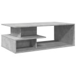 vidaXL Măsuță de cafea, gri beton, 102x55x35 cm, lemn prelucrat vidaXL Măsuță de cafea, gri beton, 102x55x35 cm, lemn prelucrat