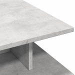 vidaXL Măsuță de cafea, gri beton, 102x55x35 cm, lemn prelucrat vidaXL Măsuță de cafea, gri beton, 102x55x35 cm, lemn prelucrat