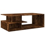 vidaXL Măsuță de cafea, stejar fumuriu, 102x55x35 cm, lemn prelucrat vidaXL Măsuță de cafea, stejar fumuriu, 102x55x35 cm, lemn prelucrat