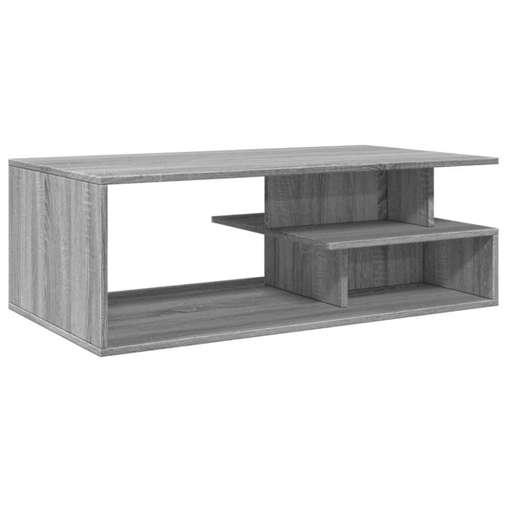 vidaXL Măsuță de cafea, gri sonoma, 102x55x35 cm, lemn prelucrat