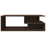 vidaXL Măsuță de cafea, stejar maro, 102x55x35 cm, lemn prelucrat vidaXL Măsuță de cafea, stejar maro, 102x55x35 cm, lemn prelucrat