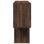 vidaXL Raft de perete, stejar maro, 100x20x53 cm, lemn prelucrat vidaXL Raft de perete, stejar maro, 100x20x53 cm, lemn prelucrat