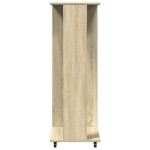 vidaXL Șifonier cu roți, stejar sonoma, 102x38x110 cm, lemn prelucrat vidaXL Șifonier cu roți, stejar sonoma, 102x38x110 cm, lemn prelucrat