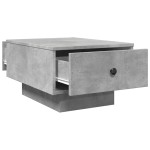 vidaXL Măsuță de cafea, gri beton, 60x45x31 cm, lemn prelucrat vidaXL Măsuță de cafea, gri beton, 60x45x31 cm, lemn prelucrat