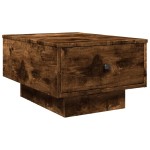 vidaXL Măsuță de cafea, stejar fumuriu, 60x45x31 cm, lemn prelucrat vidaXL Măsuță de cafea, stejar fumuriu, 60x45x31 cm, lemn prelucrat