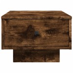 vidaXL Măsuță de cafea, stejar fumuriu, 60x45x31 cm, lemn prelucrat vidaXL Măsuță de cafea, stejar fumuriu, 60x45x31 cm, lemn prelucrat
