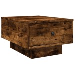 vidaXL Măsuță de cafea, stejar fumuriu, 60x45x31 cm, lemn prelucrat vidaXL Măsuță de cafea, stejar fumuriu, 60x45x31 cm, lemn prelucrat