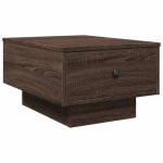 vidaXL Măsuță de cafea, stejar maro, 60x45x31 cm, lemn prelucrat vidaXL Măsuță de cafea, stejar maro, 60x45x31 cm, lemn prelucrat
