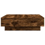 vidaXL Măsuță de cafea, stejar fumuriu, 90x90x28 cm, lemn prelucrat vidaXL Măsuță de cafea, stejar fumuriu, 90x90x28 cm, lemn prelucrat