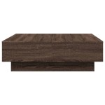 vidaXL Măsuță de cafea, stejar maro, 90x90x28 cm, lemn prelucrat vidaXL Măsuță de cafea, stejar maro, 90x90x28 cm, lemn prelucrat