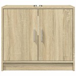 vidaXL Dulap de chiuvetă, stejar sonoma, 63x29x55cm, lemn prelucrat vidaXL Dulap de chiuvetă, stejar sonoma, 63x29x55cm, lemn prelucrat