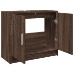 vidaXL Dulap de chiuvetă, stejar maro, 63x29x55 cm, lemn prelucrat vidaXL Dulap de chiuvetă, stejar maro, 63x29x55 cm, lemn prelucrat