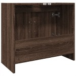 vidaXL Dulap de chiuvetă, stejar maro, 63x29x55 cm, lemn prelucrat vidaXL Dulap de chiuvetă, stejar maro, 63x29x55 cm, lemn prelucrat