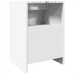 vidaXL Dulap de chiuvetă, alb, 40x37x59 cm, lemn prelucrat vidaXL Dulap de chiuvetă, alb, 40x37x59 cm, lemn prelucrat