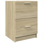 vidaXL Dulap de chiuvetă, stejar sonoma, 40x37x59 cm, lemn prelucrat vidaXL Dulap de chiuvetă, stejar sonoma, 40x37x59 cm, lemn prelucrat
