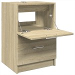 vidaXL Dulap de chiuvetă, stejar sonoma, 40x37x59 cm, lemn prelucrat vidaXL Dulap de chiuvetă, stejar sonoma, 40x37x59 cm, lemn prelucrat