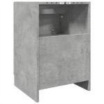 vidaXL Dulap de chiuvetă, gri beton, 40x37x59 cm, lemn prelucrat vidaXL Dulap de chiuvetă, gri beton, 40x37x59 cm, lemn prelucrat