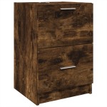 vidaXL Dulap de chiuvetă, stejar afumat, 40x37x59 cm, lemn prelucrat vidaXL Dulap de chiuvetă, stejar afumat, 40x37x59 cm, lemn prelucrat