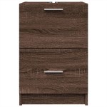vidaXL Dulap de chiuvetă, stejar maro, 40x37x59 cm, lemn prelucrat vidaXL Dulap de chiuvetă, stejar maro, 40x37x59 cm, lemn prelucrat