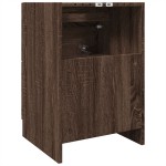 vidaXL Dulap de chiuvetă, stejar maro, 40x37x59 cm, lemn prelucrat vidaXL Dulap de chiuvetă, stejar maro, 40x37x59 cm, lemn prelucrat