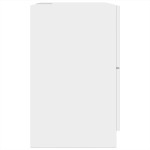 vidaXL Dulap de chiuvetă, alb, 59x37x59 cm, lemn prelucrat vidaXL Dulap de chiuvetă, alb, 59x37x59 cm, lemn prelucrat