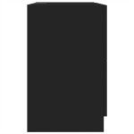 vidaXL Dulap de chiuvetă, negru, 59x37x59 cm, lemn prelucrat