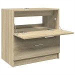 vidaXL Dulap de chiuvetă, stejar sonoma, 59x37x59 cm, lemn prelucrat vidaXL Dulap de chiuvetă, stejar sonoma, 59x37x59 cm, lemn prelucrat