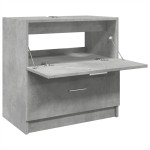 vidaXL Dulap de chiuvetă, gri beton, 59x37x59 cm, lemn prelucrat vidaXL Dulap de chiuvetă, gri beton, 59x37x59 cm, lemn prelucrat