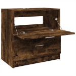 vidaXL Dulap de chiuvetă, stejar afumat, 59x37x59 cm, lemn prelucrat vidaXL Dulap de chiuvetă, stejar afumat, 59x37x59 cm, lemn prelucrat