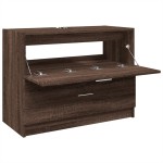 vidaXL Dulap de chiuvetă, stejar maro, 78x37x59 cm, lemn prelucrat vidaXL Dulap de chiuvetă, stejar maro, 78x37x59 cm, lemn prelucrat