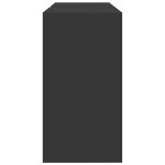 vidaXL Dulap de chiuvetă, negru, 90x29x55 cm, lemn prelucrat